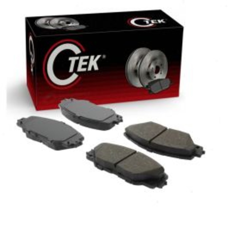 Centric CTEK Front Disc Brake Pad Set for 2006-2018 Toyota RAV4 2.4L 2.5L 3.5L L4 V6