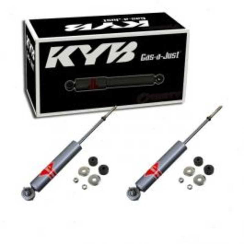 2 pc KYB Gas-a-Just Front Shock Absorbers for 1975-1983 Pontiac Grand LeMans 3.8L 4.1L 4.3L 4.9L 5.0L 5.7L 6.6L 7.5L L6 V6 V8