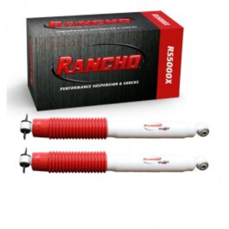 2 pc Rancho RS5000X Rear Shock Absorbers for 1982-2004 Chevrolet S10