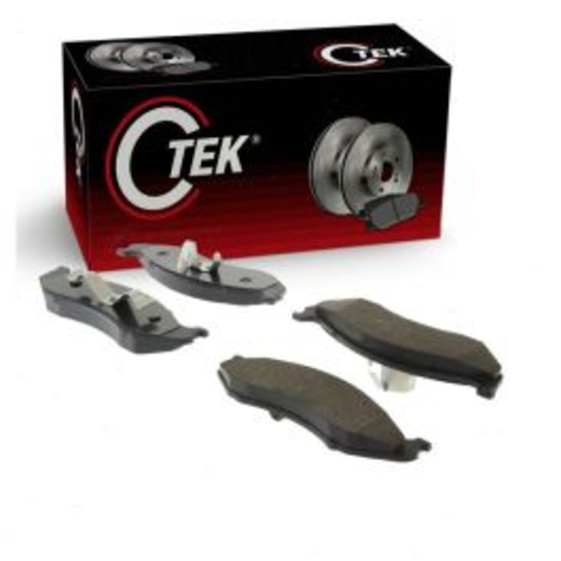 Centric CTEK Front Disc Brake Pad Set for 1993 Jeep Grand Wagoneer