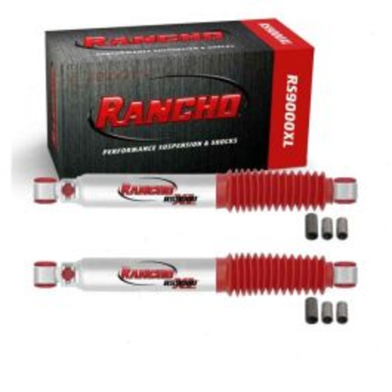 2 pc Rancho RS9000XL Front Shock Absorbers for 1965-1970 Jeep J-3700