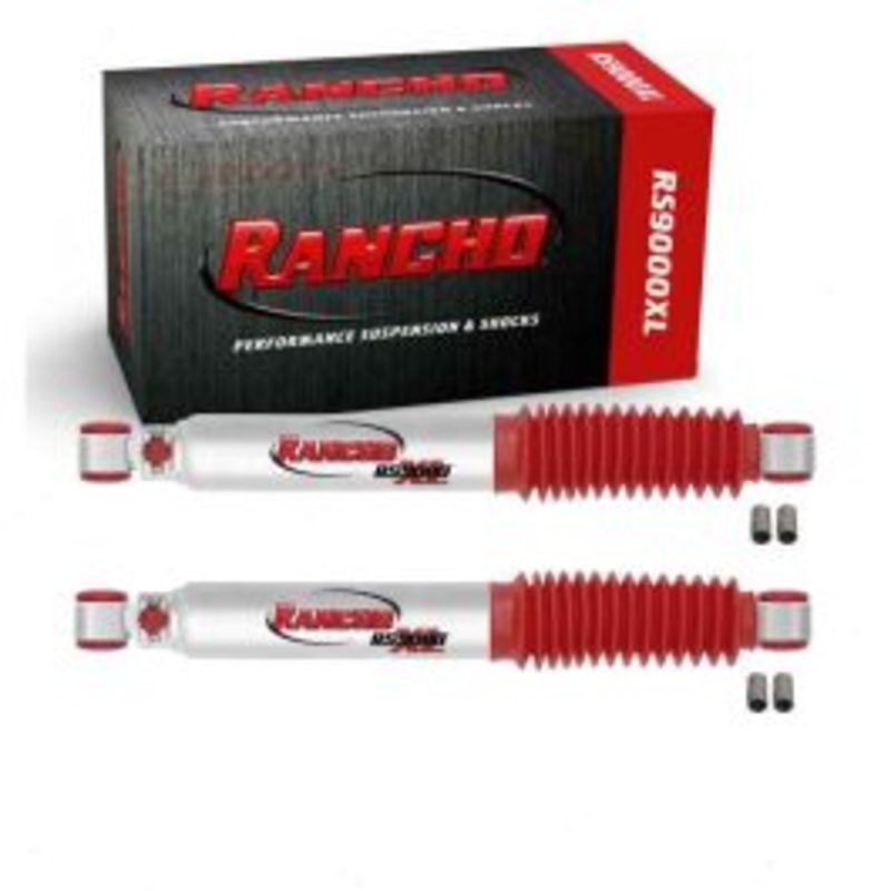 2 pc Rancho RS9000XL Rear Shock Absorbers for 1975-1978 GMC G15