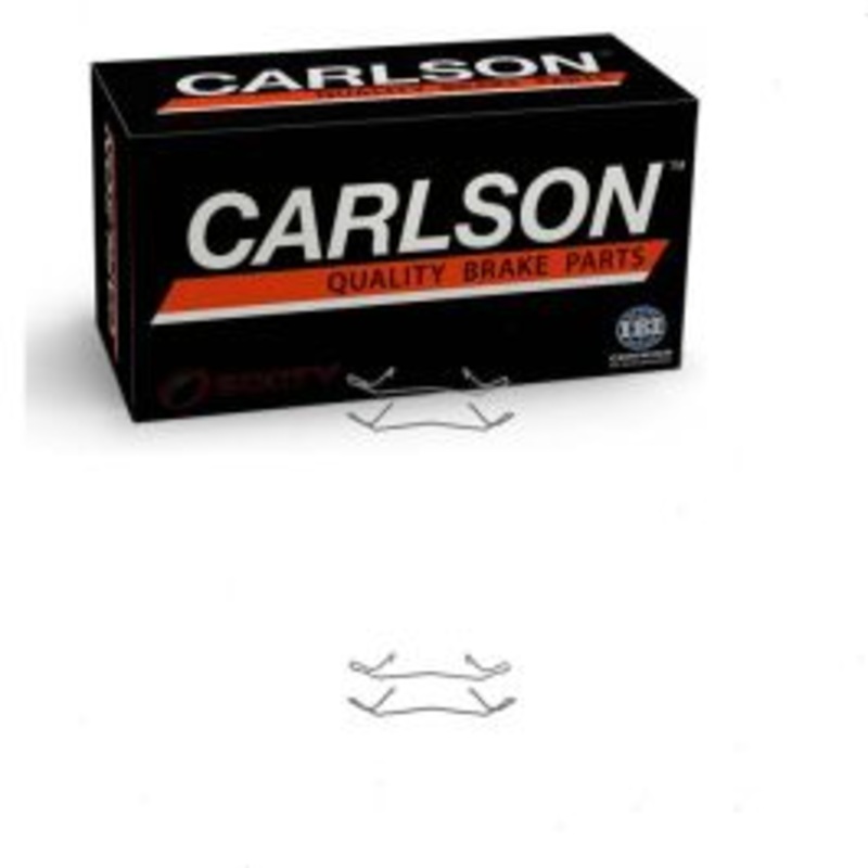 2 pc Carlson Rear Disc Brake Hardware Kit for 2012-2014 Mercedes-Benz E550