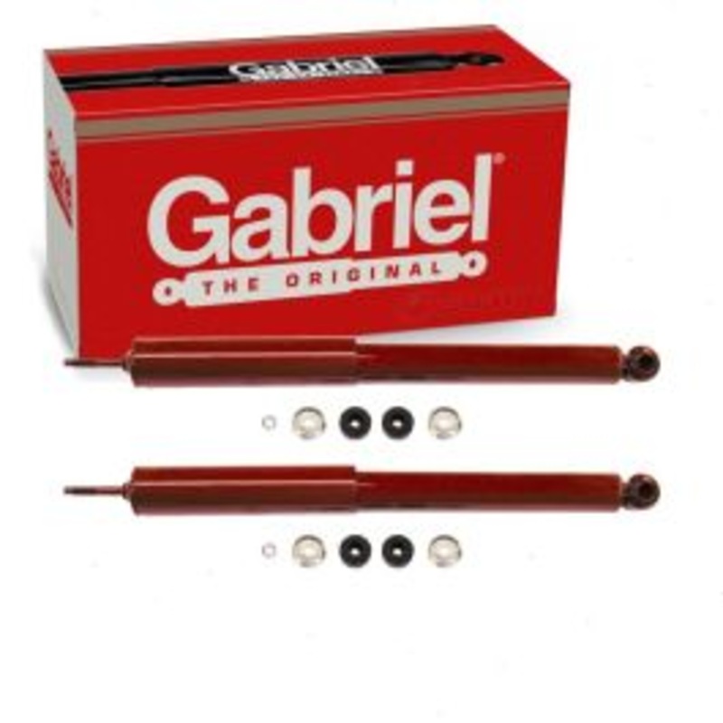 2 pc Gabriel Guardian Rear Shock Absorbers for 1976-1987 Pontiac Acadian