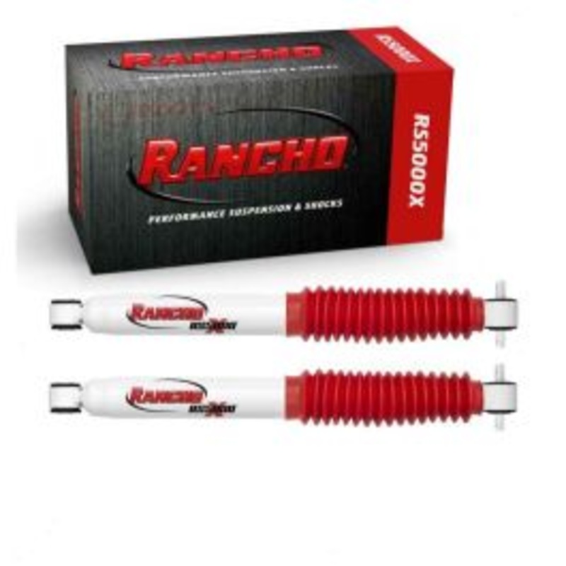 2 pc Rancho RS5000X Rear Shock Absorbers for 1988-2000 GMC K3500