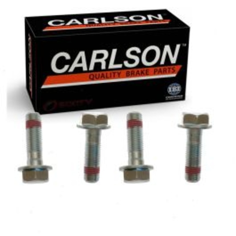 2 pc Carlson Front Brake Caliper Bracket Mounting Bolts for 2010-2013 Suzuki Kizashi