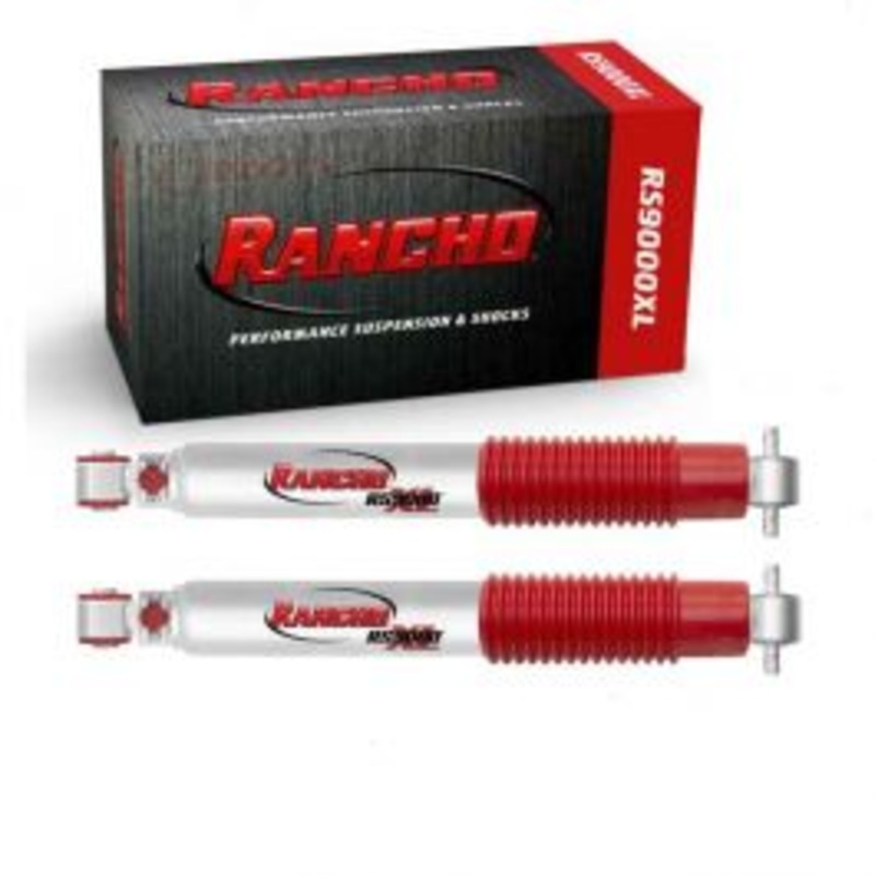 2 pc Rancho RS9000XL Rear Shock Absorbers for 1994-2003 Chevrolet S10