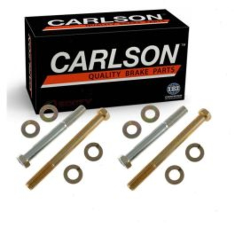2 pc Carlson Front Brake Caliper Guide Pin Kit for 1983-1998 Toyota Tercel