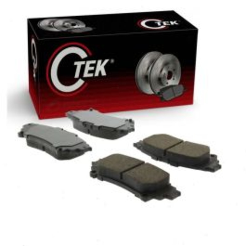 Centric CTEK Rear Disc Brake Pad Set for 2014-2019 Toyota Highlander