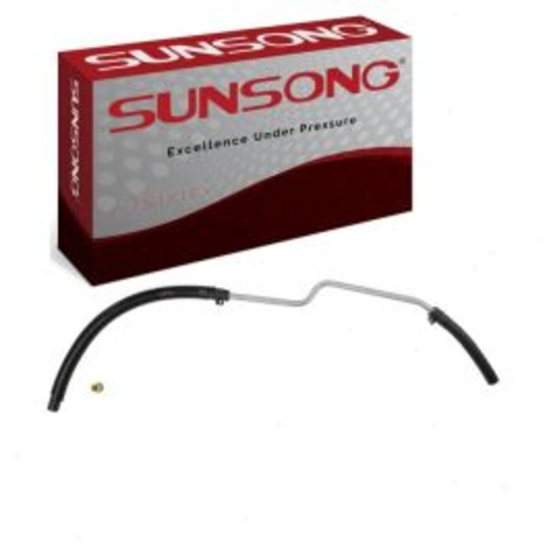 Sunsong Cooler To Reservoir Power Steering Return Line Hose for 1997-2002 Ford Expedition