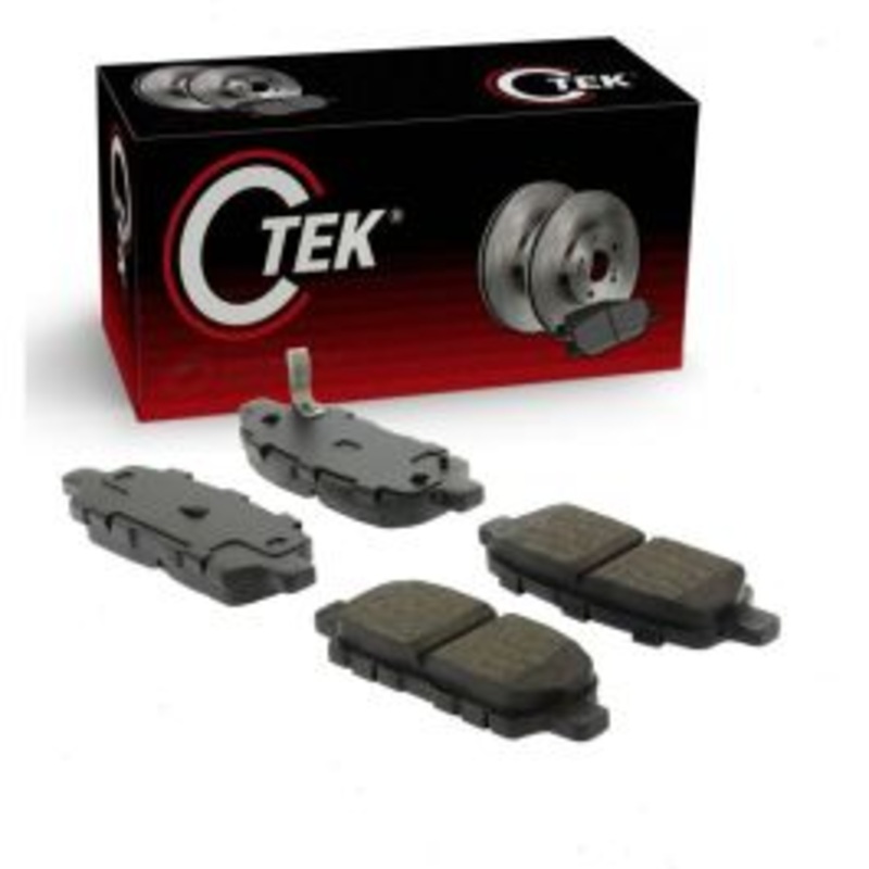 Centric CTEK Rear Disc Brake Pad Set for 2014-2018 INFINITI QX70 3.7L V6