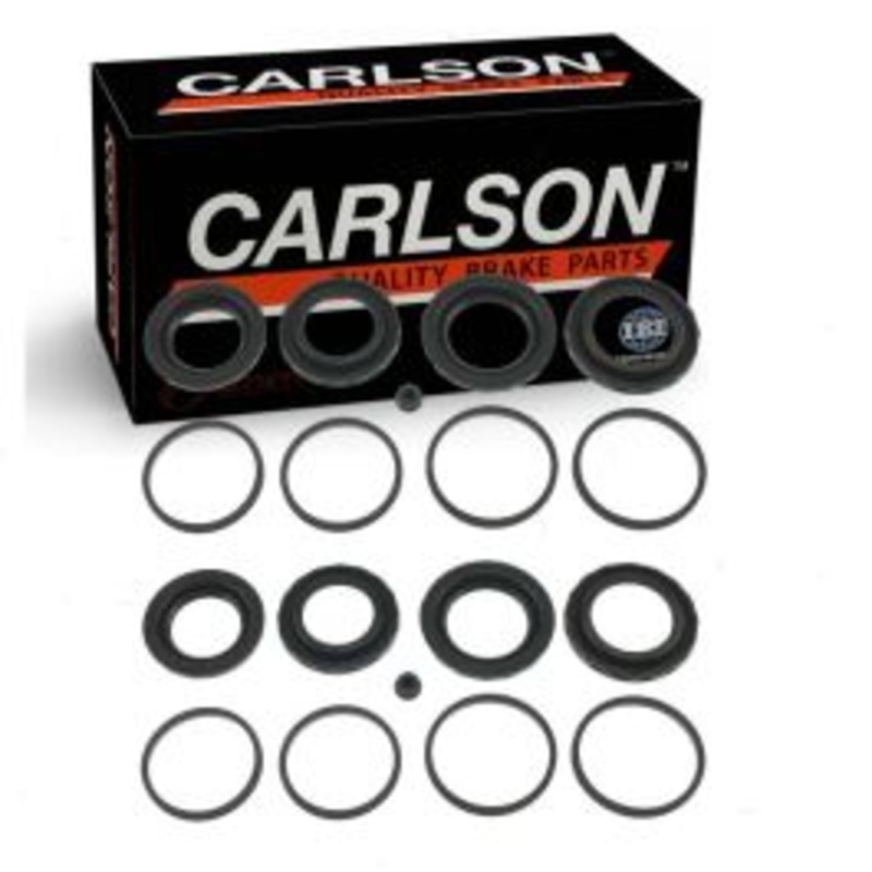 2 pc Carlson Front Brake Caliper Repair Kit for 2001-2002 Mercedes-Benz CL55 AMG