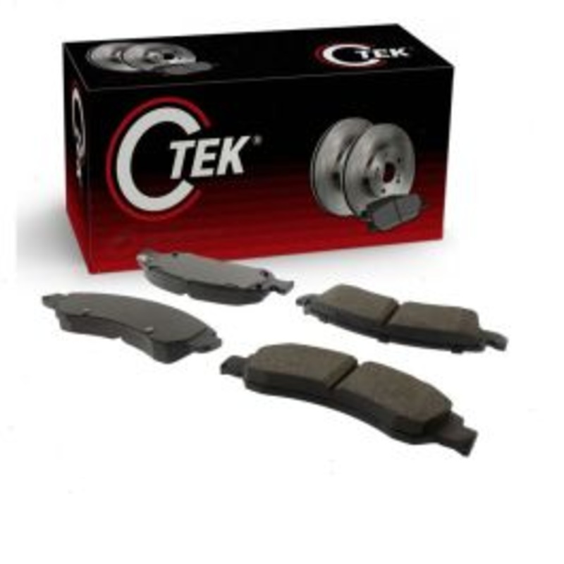 Centric CTEK Front Disc Brake Pad Set for 2007-2018 GMC Sierra 1500
