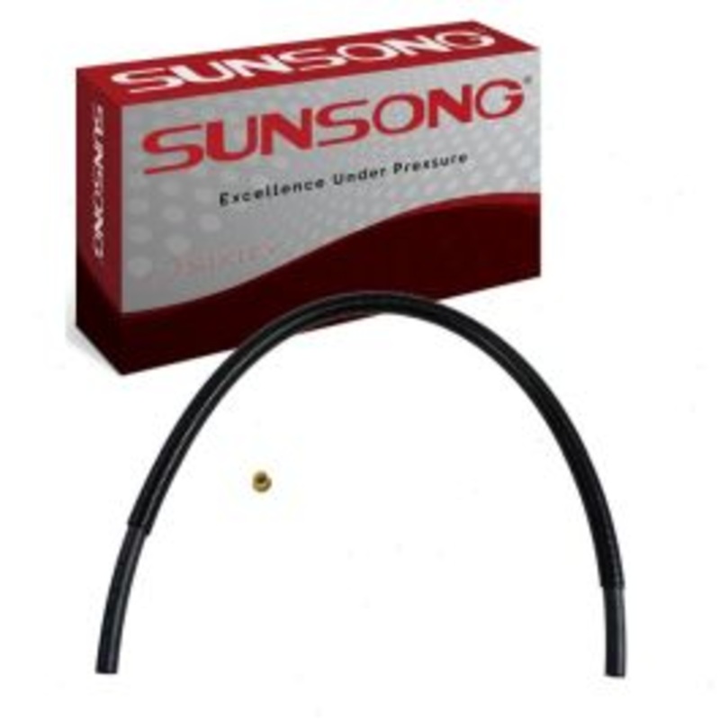Sunsong Hydroboost To Tee Power Steering Return Line Hose for 2003-2004 Dodge Ram 1500