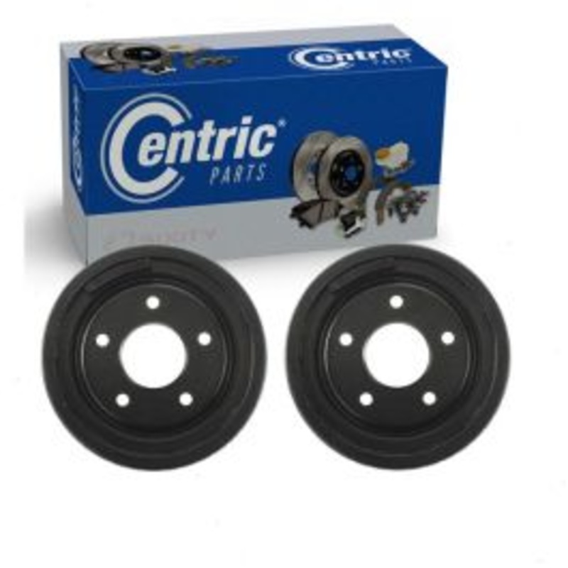 2 pc Centric Premium Rear Brake Drums for 1968-1969 Buick GS 400