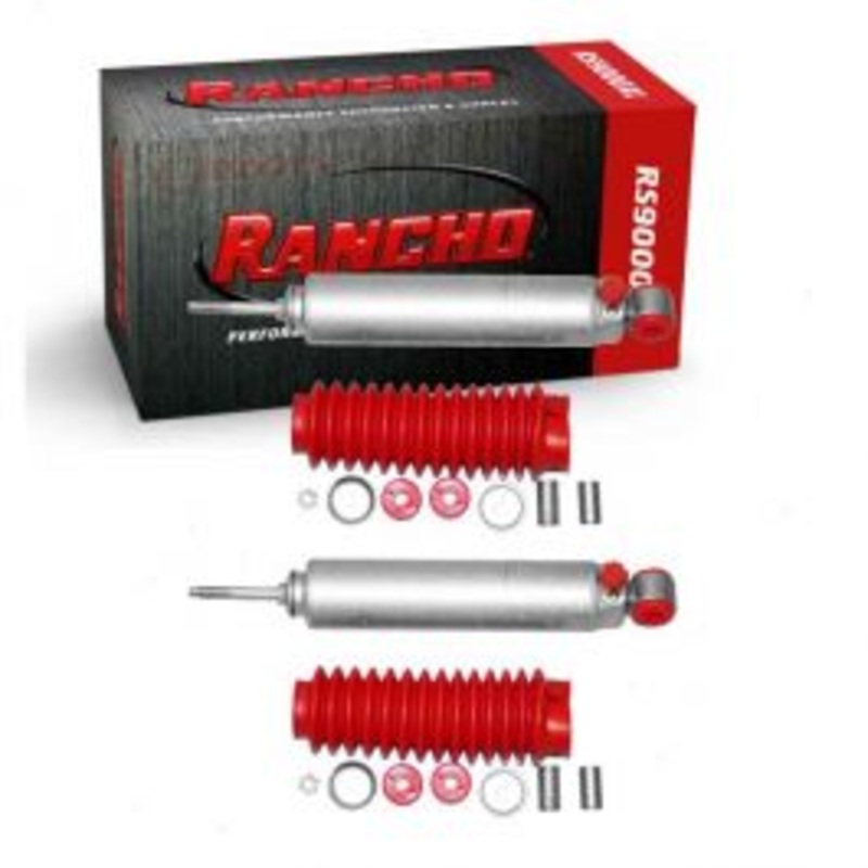 2 pc Rancho RS9000XL Front Shock Absorbers for 1975-1996 Ford F-150