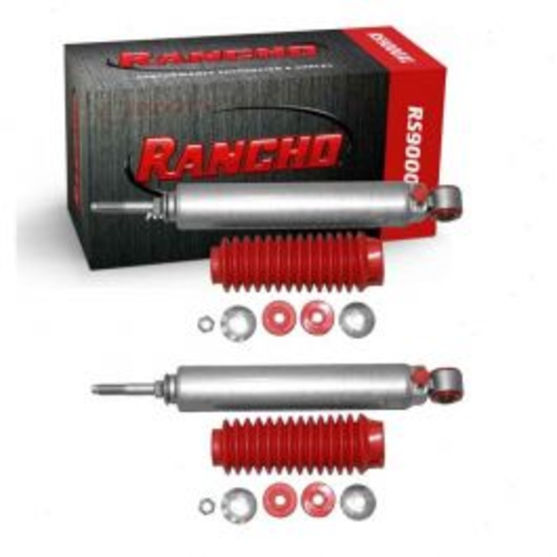 2 pc Rancho RS9000XL Front Shock Absorbers for 2007-2017 Jeep Wrangler