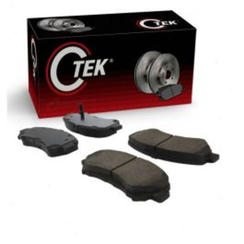 Centric CTEK Front Disc Brake Pad Set for 2008-2016 Nissan X-Trail