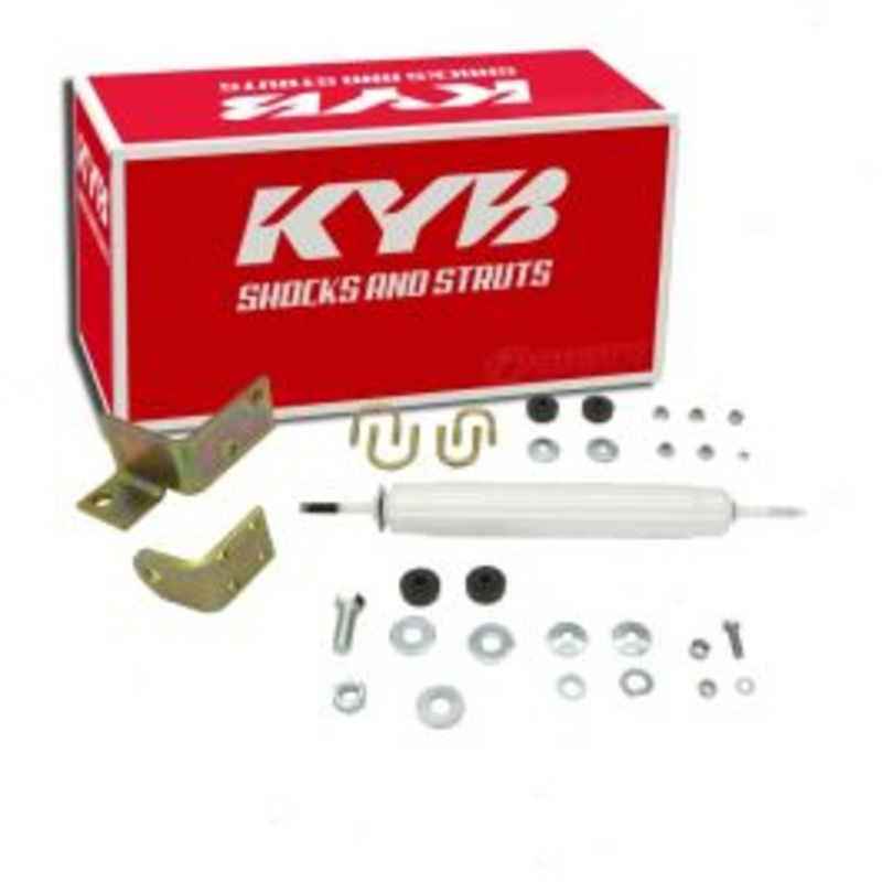 KYB Front Steering Damper for 2001-2004 GMC Sierra 2500 HD