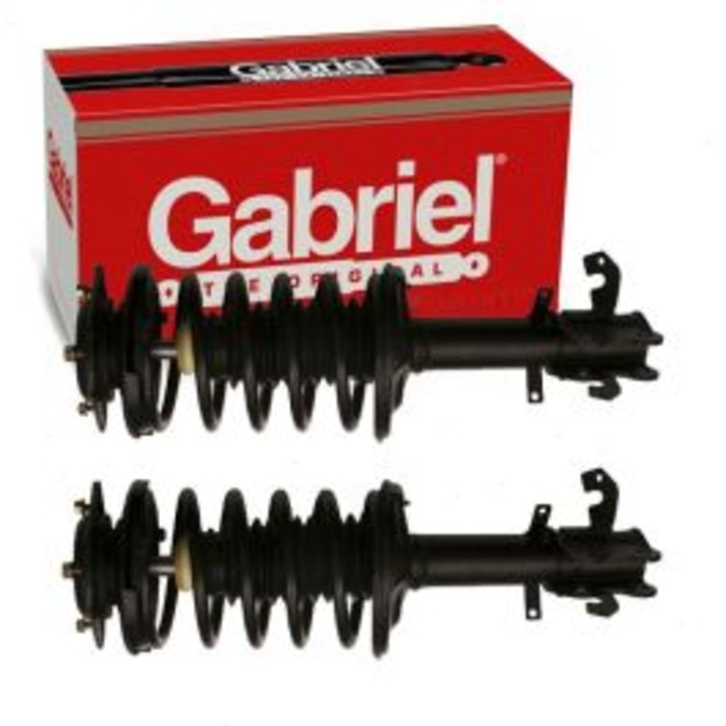 2 pc Gabriel ReadyMount Front Suspension Strut & Coil Springs for 1998-2002 Chevrolet Prizm