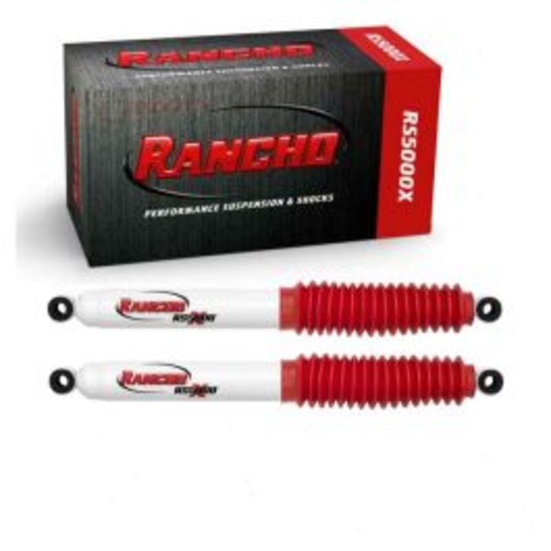 2 pc Rancho RS5000X Rear Shock Absorbers for 1963-1965 Jeep J-210