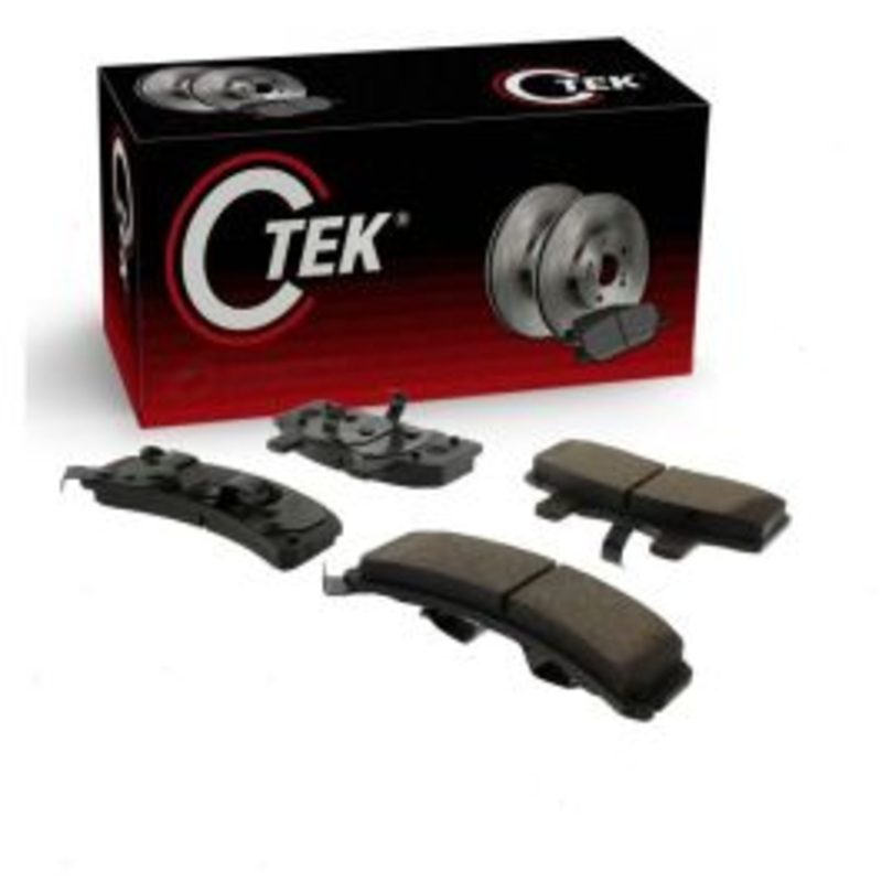 Centric CTEK Front Disc Brake Pad Set for 1990-1992 Cadillac Fleetwood