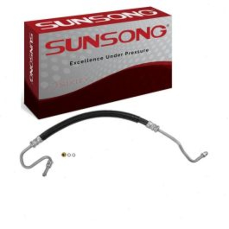 Sunsong Power Steering Pressure Line Hose for 2000-2002 Chevrolet Suburban 1500
