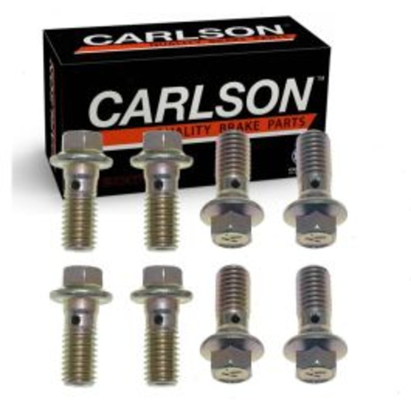 2 pc Carlson Rear Brake Hydraulic Banjo Bolts for 2013-2017 GMC Terrain