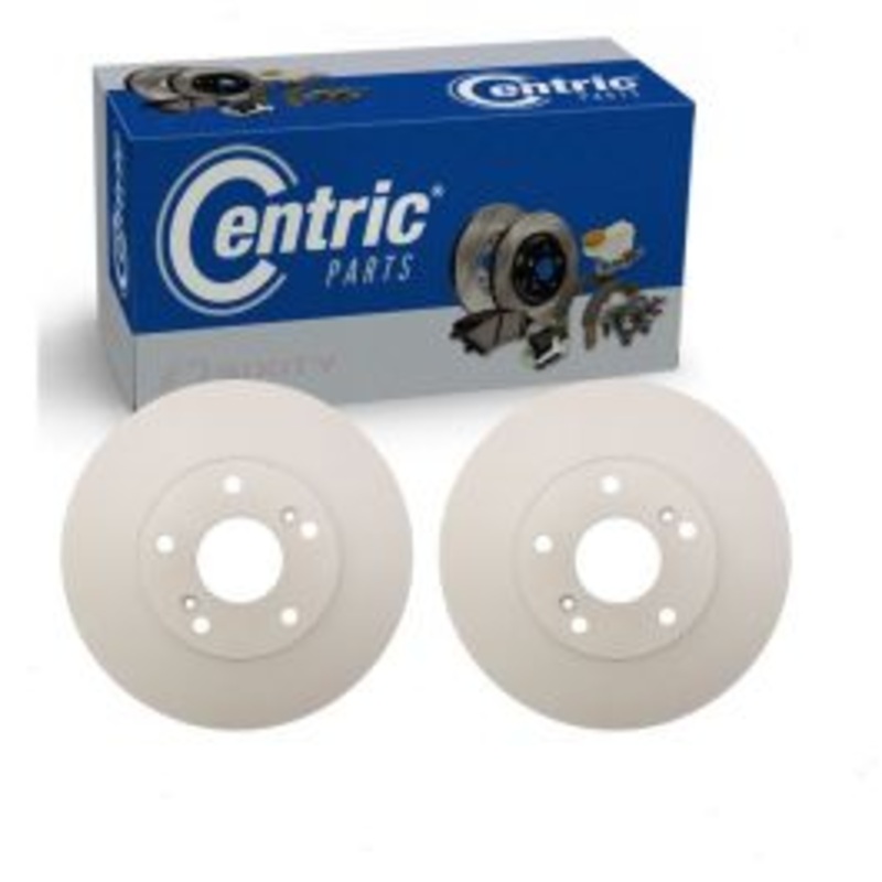 2 pc Centric GCX Front Disc Brake Rotors for 2019-2022 Honda Insight