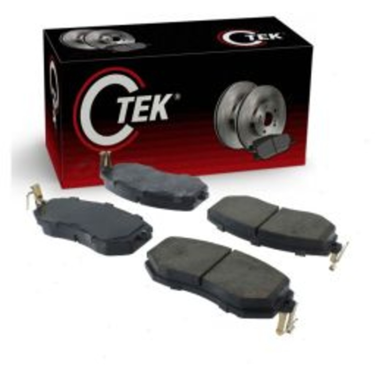 Centric CTEK Front Disc Brake Pad Set for 2012-2014 Subaru WRX