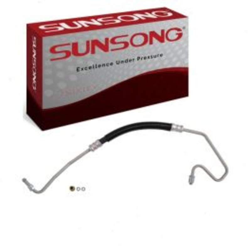 Sunsong Power Steering Pressure Line Hose for 1997-2000 GMC C2500