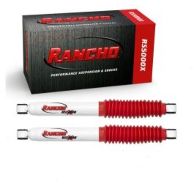 2 pc Rancho RS5000X Rear Shock Absorbers for 2000-2014 Chevrolet Suburban 1500