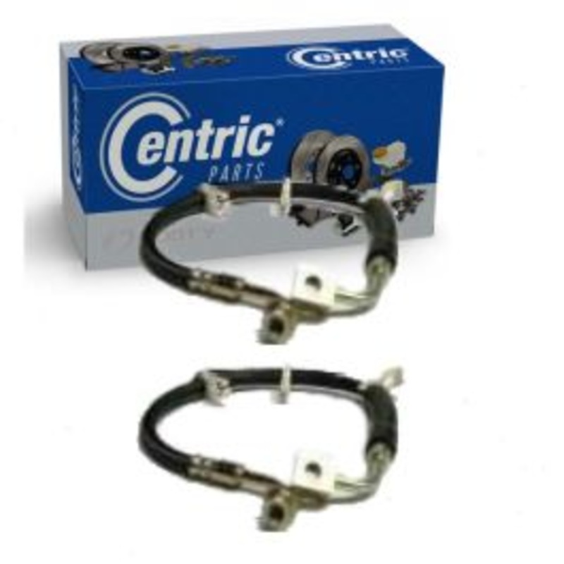 2 pc Centric Premium Front Brake Hydraulic Hoses for 1964-1966 Ford Mustang