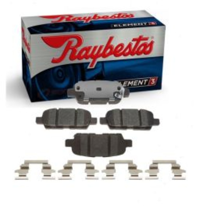 Raybestos Element3 Rear Disc Brake Pad Set for 2013 INFINITI FX37
