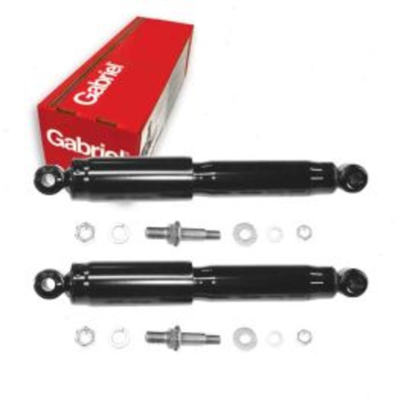 2 pc Gabriel ProGuard Front Shock Absorbers for 1967-1974 GMC C25 C2500 Pickup