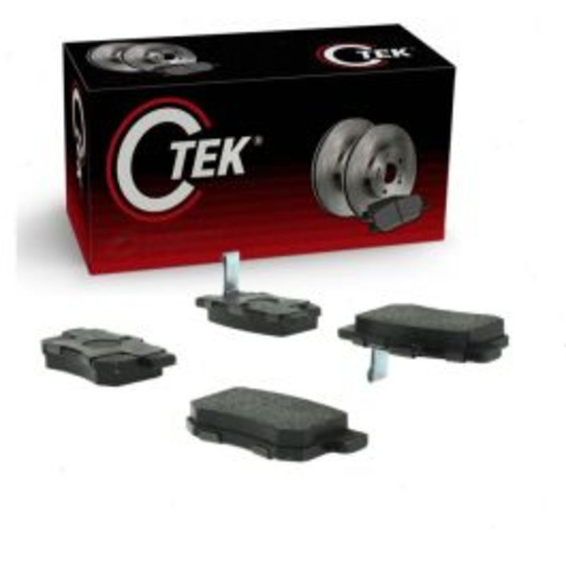 Centric CTEK Rear Disc Brake Pad Set for 1992-2001 Honda Prelude