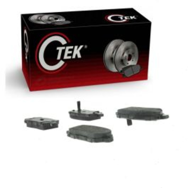 Centric CTEK Rear Disc Brake Pad Set for 2010-2015 Renault Safrane