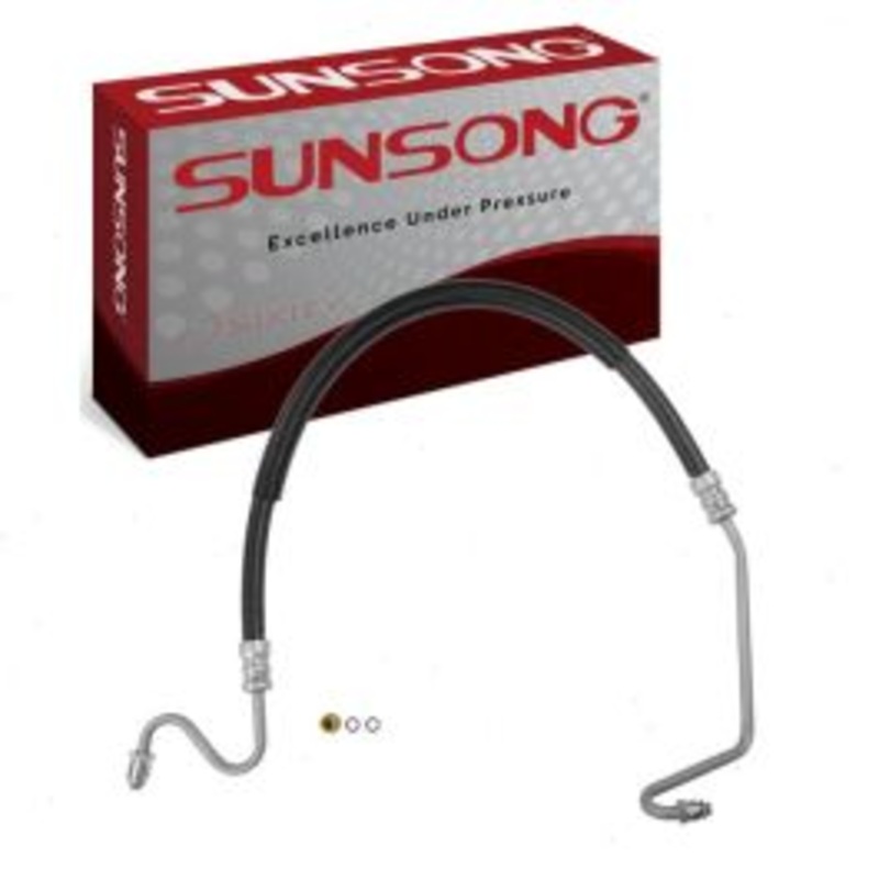Sunsong Hydroboost To Gear Power Steering Pressure Line Hose for 1987 GMC R1500