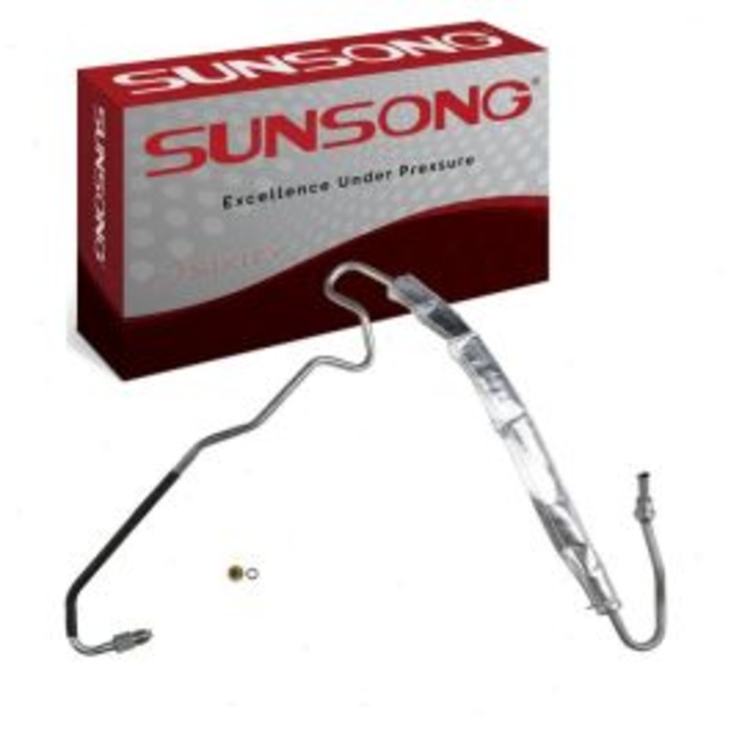Sunsong Power Steering Pressure Line Hose for 2003-2008 Toyota Corolla