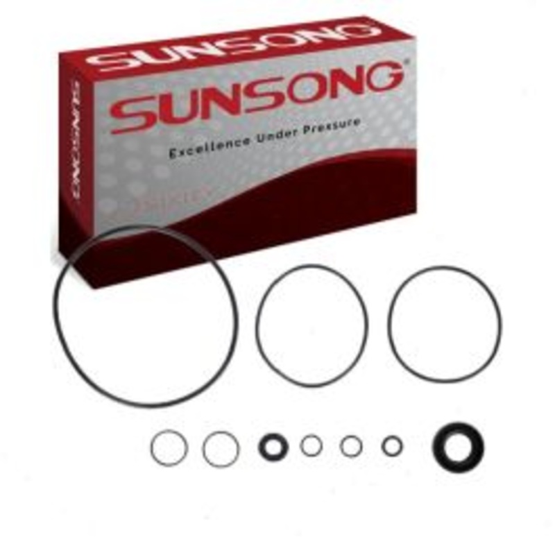 Sunsong Power Steering Pump Seal Kit for 1979-1999 GMC C2500 4.3L 6.5L V6 V8
