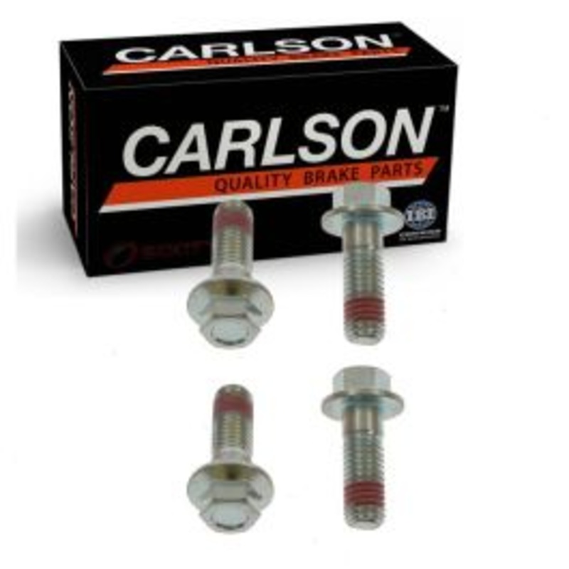 2 pc Carlson Rear Brake Caliper Bracket Mounting Bolts for 1999-2004 Chevrolet Monte Carlo
