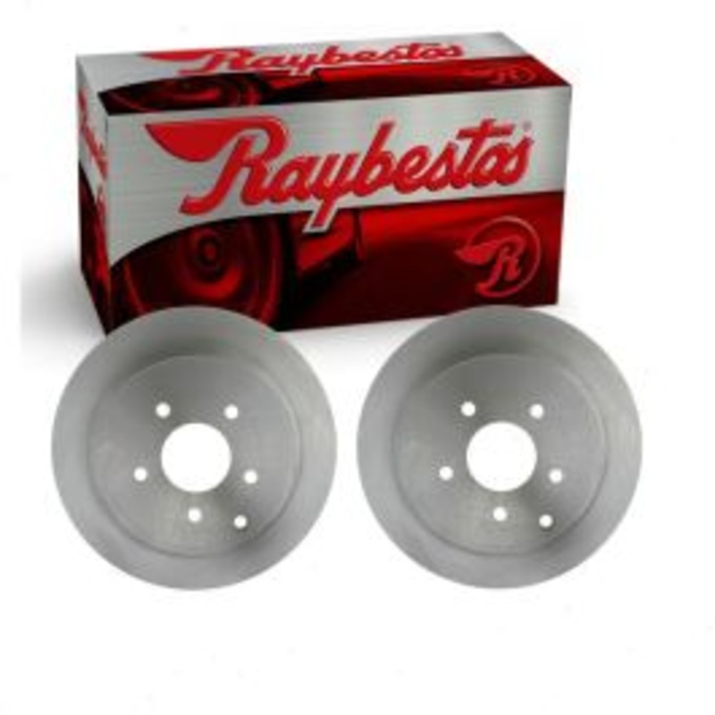 2 pc Raybestos R-Line Rear Disc Brake Rotors for 2012-2013 INFINITI M35h