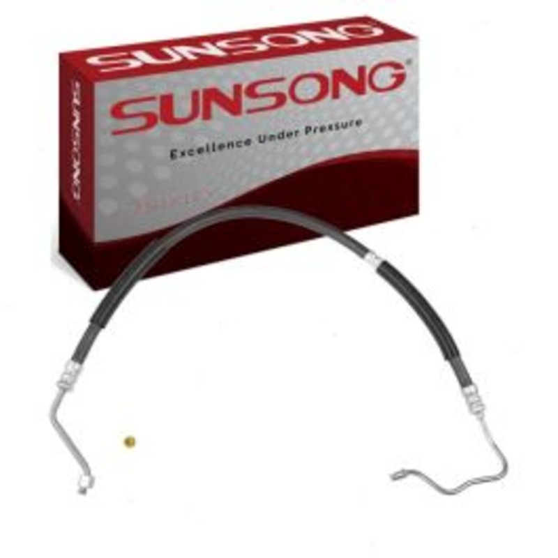 Sunsong Power Steering Pressure Line Hose for 1967-1968 Ford Ranchero