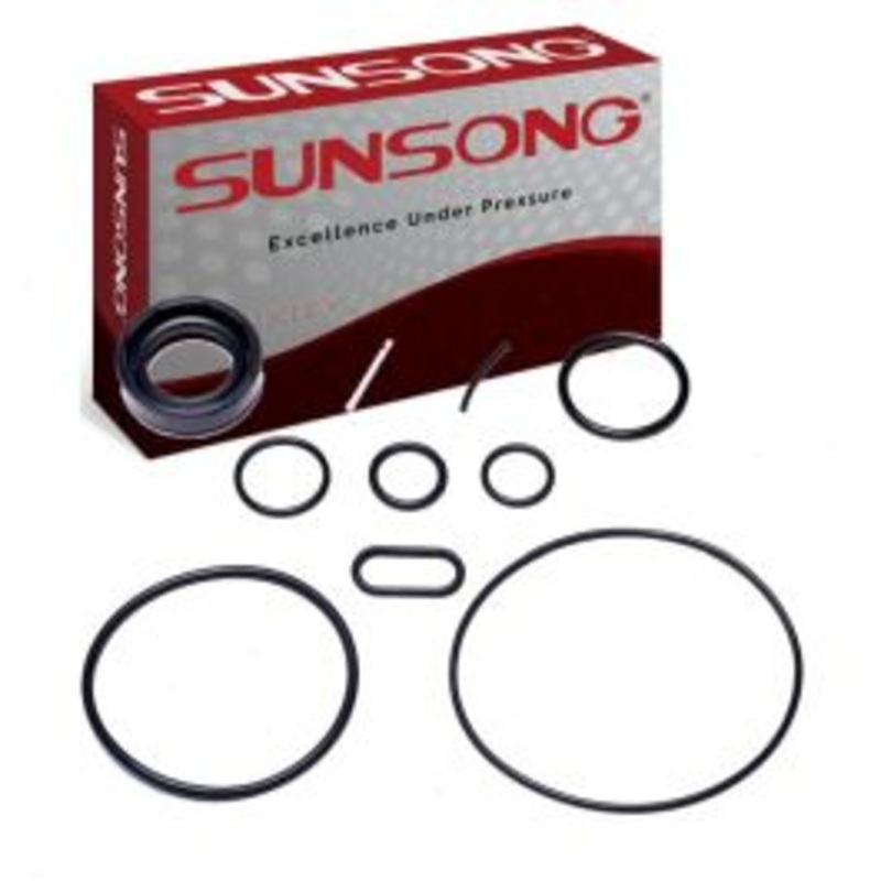 Sunsong Power Steering Pump Seal Kit for 2002-2007 Honda CR-V 2.4L L4