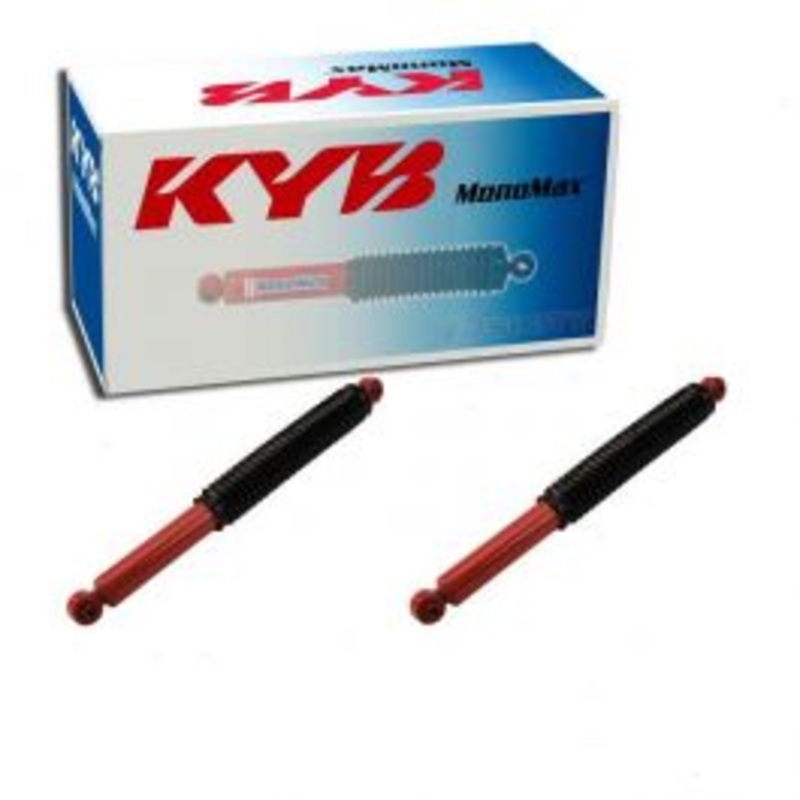 2 pc KYB MonoMax Rear Shock Absorbers for 2001-2006 GMC Sierra 1500 HD