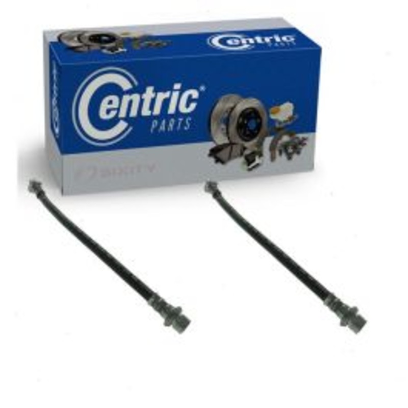 2 pc Centric Premium Front Brake Hydraulic Hoses for 2001-2007 Toyota Sequoia