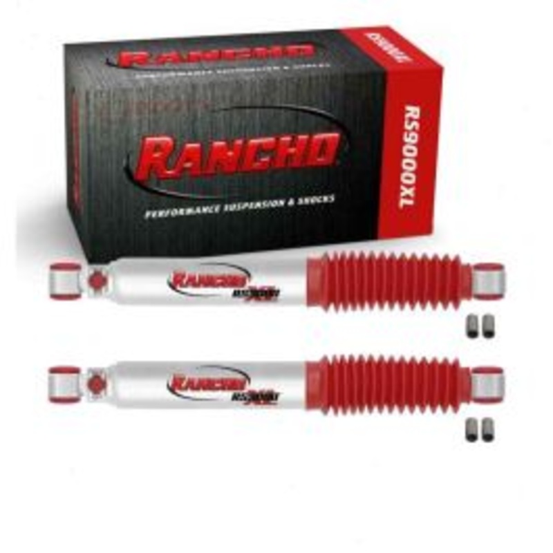 2 pc Rancho RS9000XL Rear Shock Absorbers for 1981-1983 Plymouth PB250