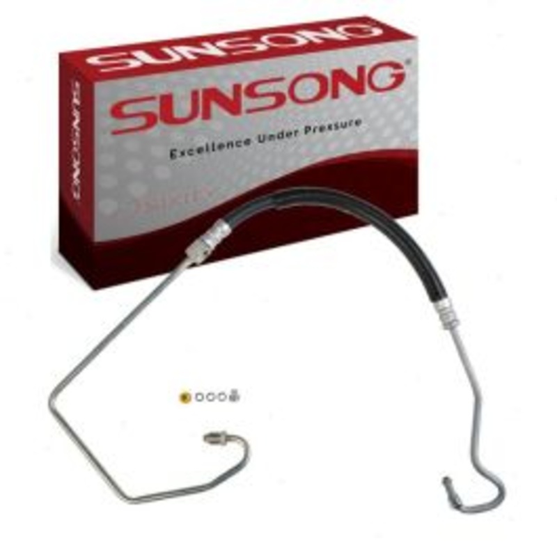 Sunsong Pump To Hydroboost Power Steering Pressure Line Hose for 2006-2014 GMC Savana 1500