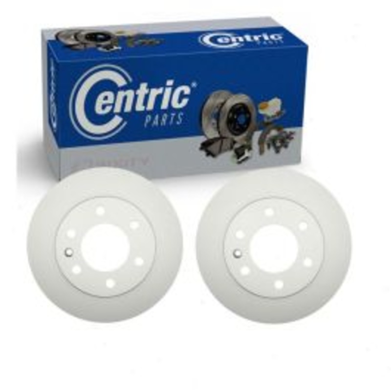 2 pc Centric GCX Front Disc Brake Rotors for 2019-2023 Mercedes-Benz Sprinter 4500