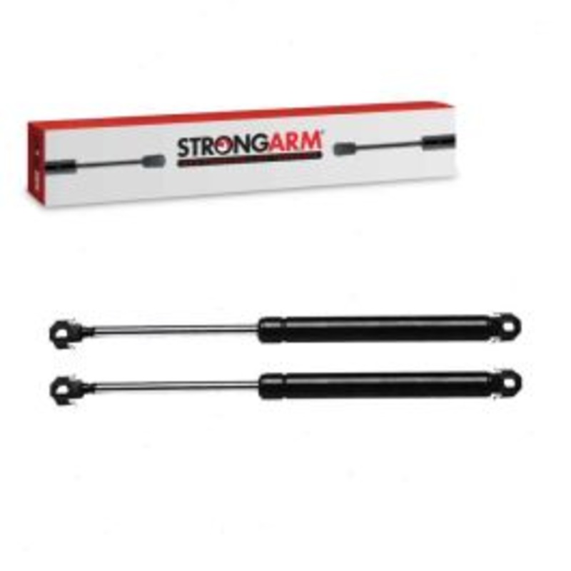 2 pc StrongArm 4102 Trunk Lid Lift Supports - 9.76" Extended 6.65" Compressed 211 lbs
